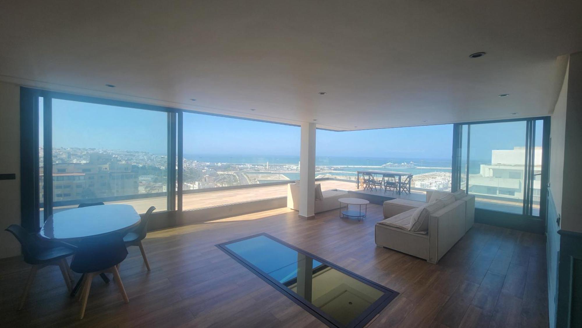 Magnifique Penthouse 160M2 Terrasse 90M2 Vue Mer タンジェ エクステリア 写真