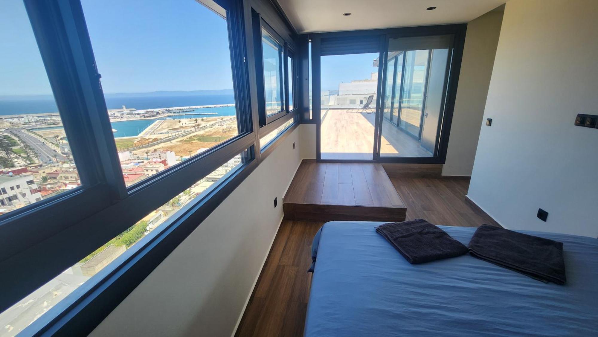 Magnifique Penthouse 160M2 Terrasse 90M2 Vue Mer タンジェ エクステリア 写真